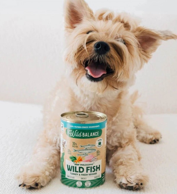 Lata de Pescado y Pavo para perros - Filosofía BARF