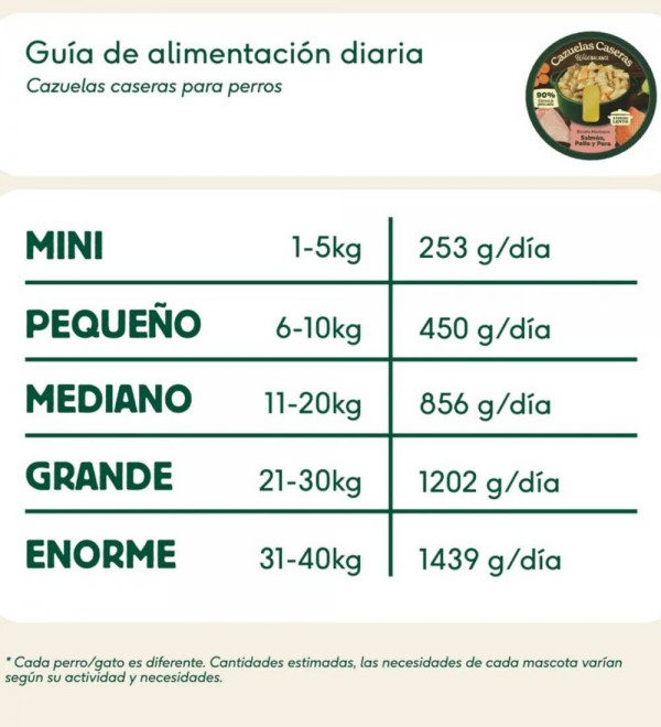 Cazuela Casera de Cerdo y Calabaza para perros 280g