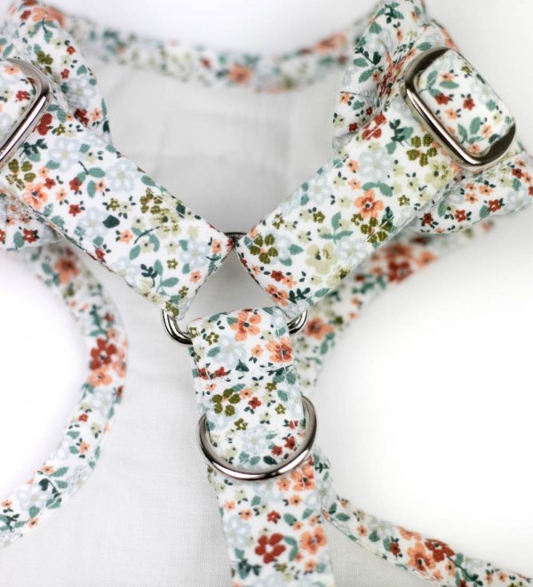 Arnés Ajustable para perros Flores