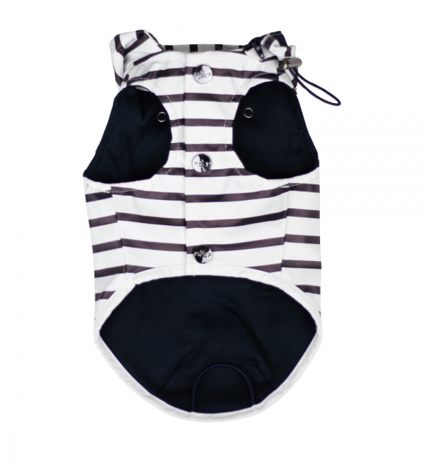 Impermeable para perros Babord Rayas
