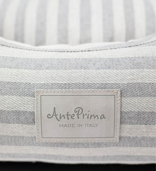 Cama Argo Rayas Blancas y Grises