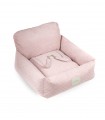 Bed for Car Mary Pink Stitching