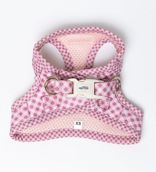 Arnés Body Vichy Lady Pink