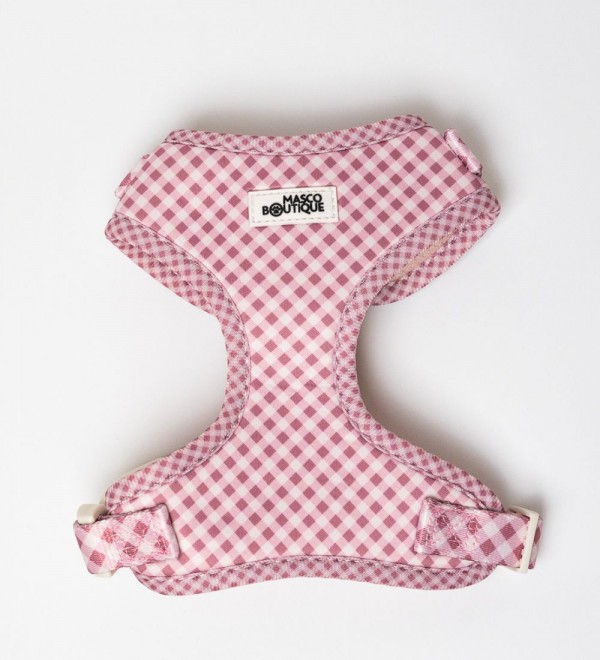 Arnés Ajustable Vichy Lady Pink