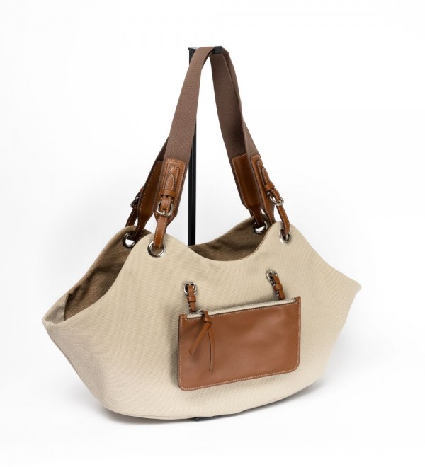 Bag Tulip Handle Tobacco