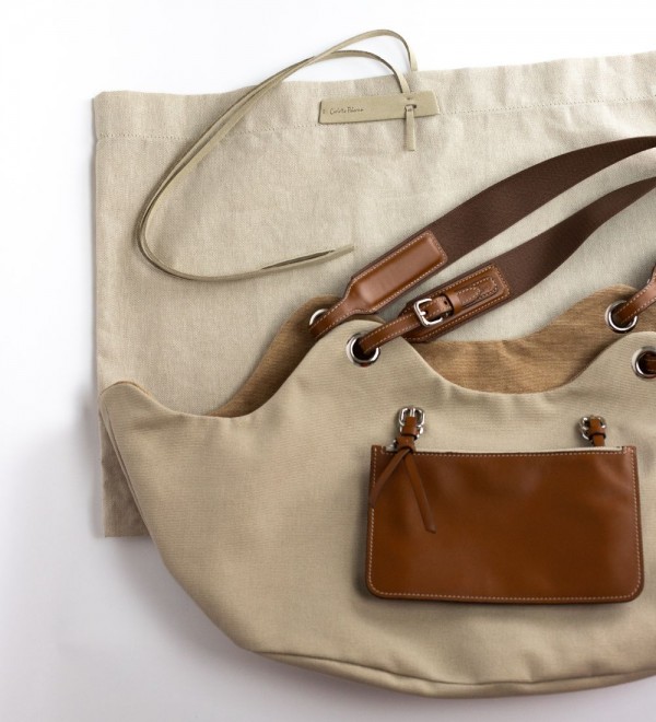 Bag Tulip Handle Tobacco