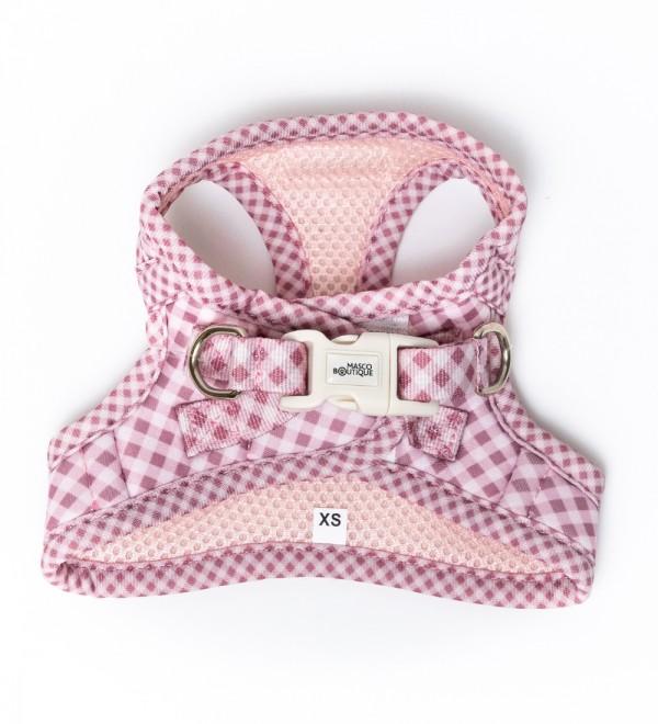 Arnés Body Vichy Lady Pink