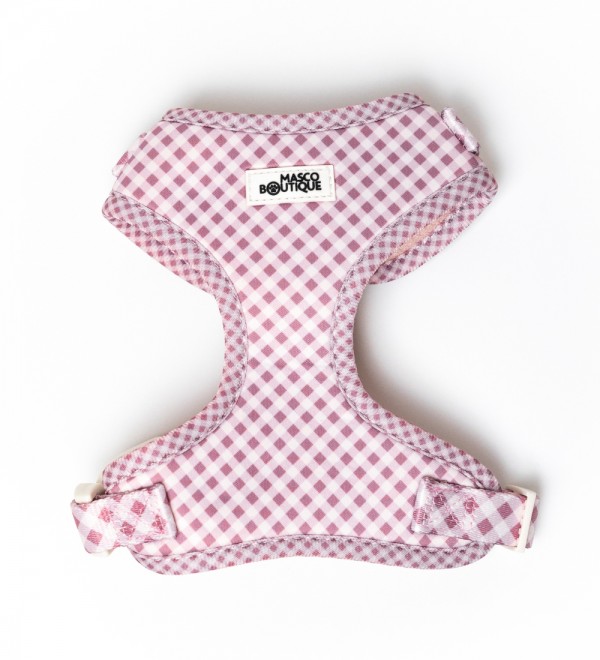 Arnés Ajustable Vichy Lady Pink