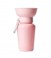 Botella Bebedero Flip Rosa Bebé