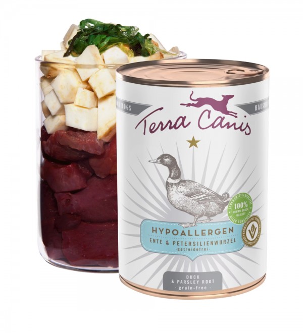 TERRA CANIS - Comida hipoalergénica de Pato
