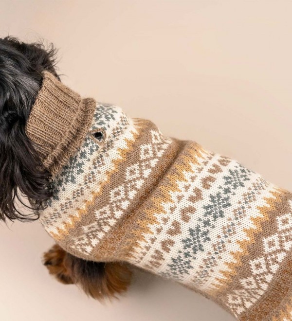 Jersey para perro Fall Medley Toasted Almond