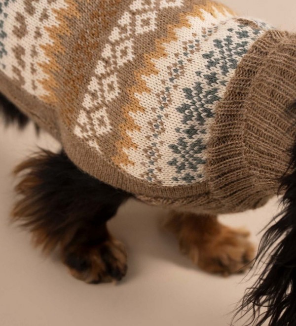 Jersey para perro Fall Medley Toasted Almond