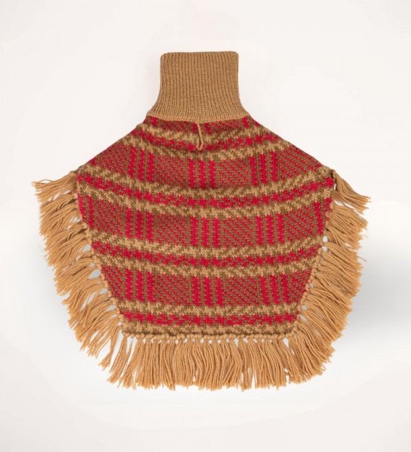 Poncho para perro Camelberry Plaid