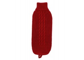 Jersey para perro Trenzado Burdeos
