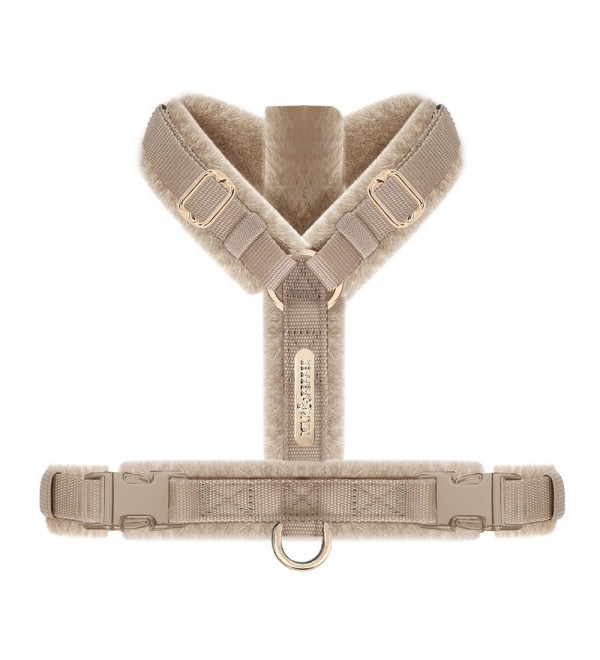 Arnés para perro en H Aslan Beige