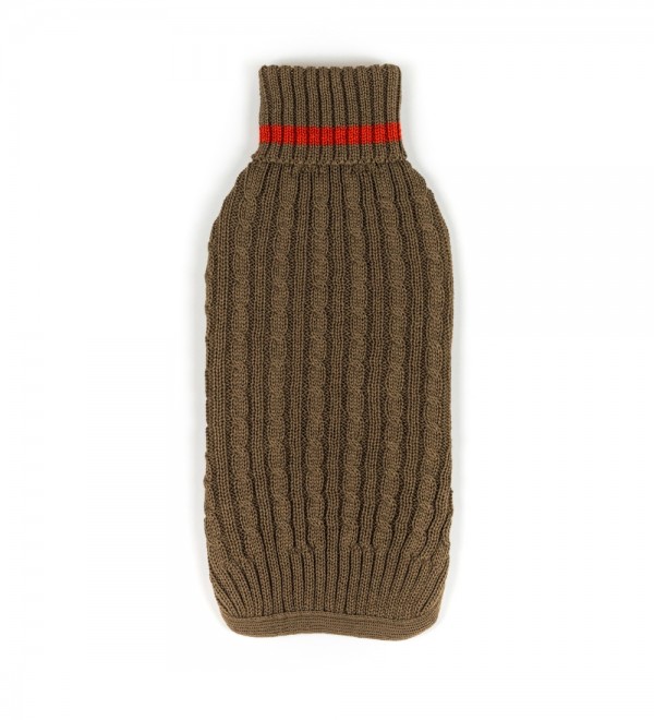 Jersey Para Perro Oxford Marrón