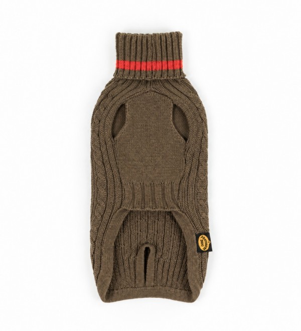 Jersey Para Perro Oxford Marrón