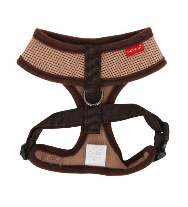 Small Beige Soft Dog Harness
