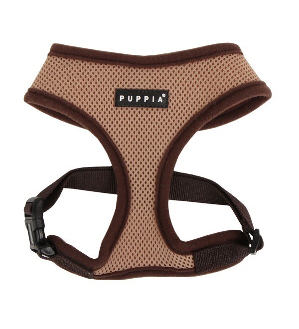 Small Beige Soft Dog Harness