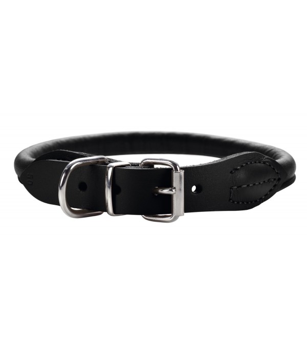 Round & Soft Luxus Elk Collar Black