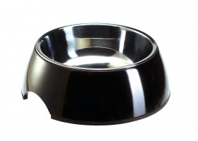 Feeder and Waterer for dogs - Black Melamine