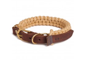 Touch of Leather Beige Collar