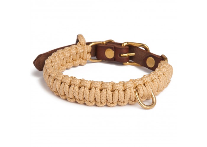 Touch of Leather Beige Collar