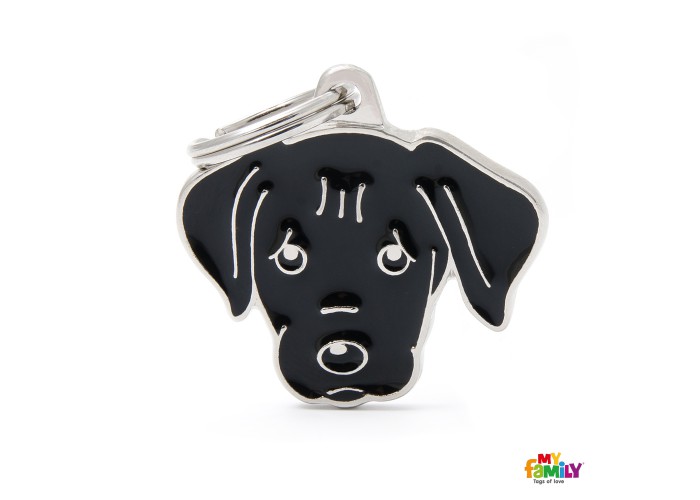 Dog Tag Friends Black Labrador