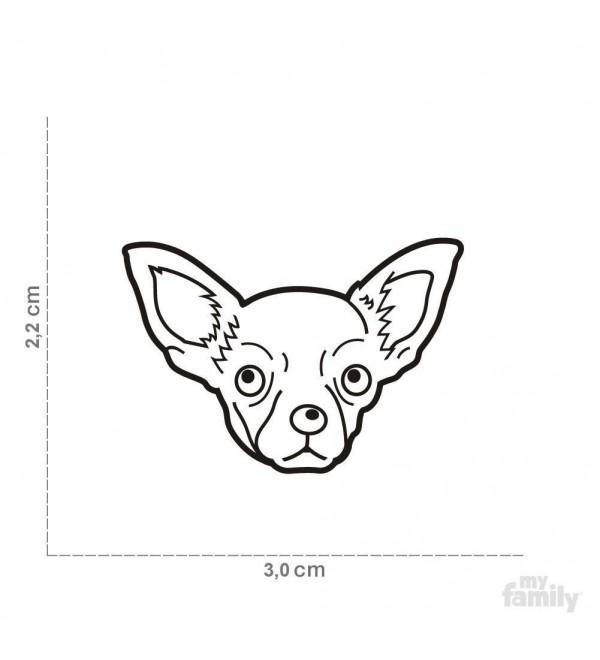 Collar Dog Friends Black Chihuahua New