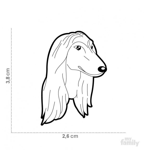 Dog Tag Friends Afghan Hound