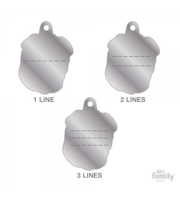 Chapa Perro Friends Shar Pei